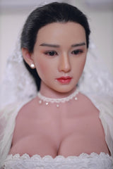 JY 160cm Pregnant Silicone Head Lulu