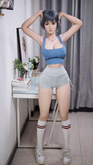 JY 161cm Sex Doll Lora Silicone Head