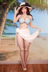 JY 164cm Sex Doll Natalie Silicone Head