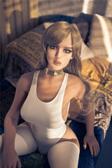 158cm D-cup Olivia, tanned pussy cat